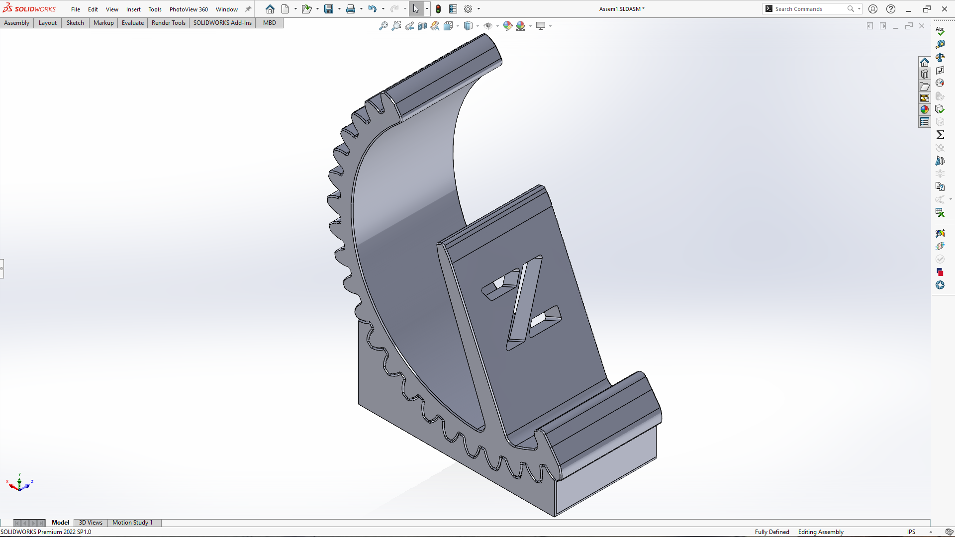齿轮手机支架(可3D打印)