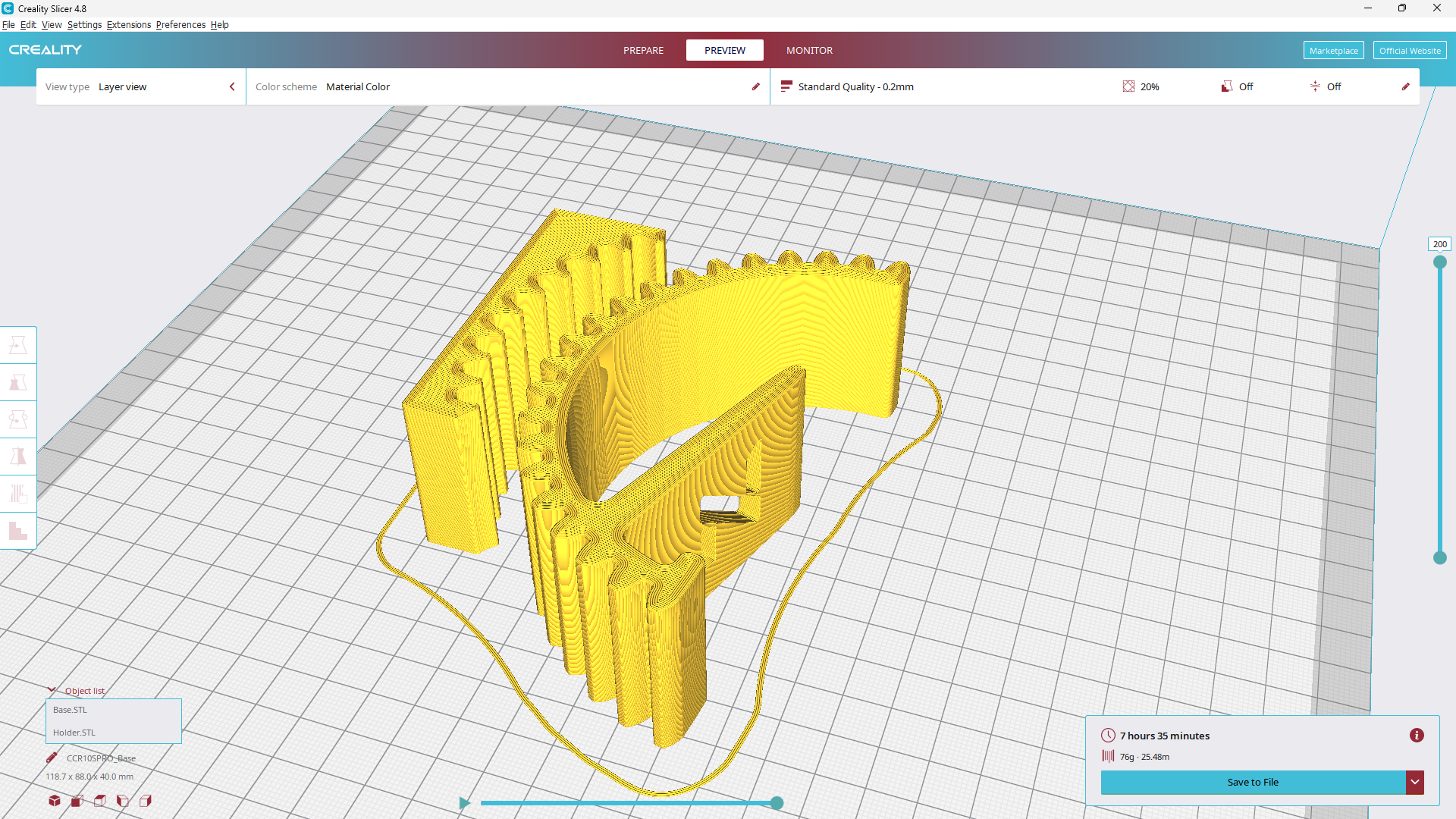 齿轮手机支架(可3D打印)