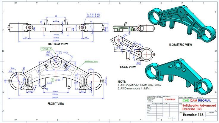 Ejerciio 133-下托架