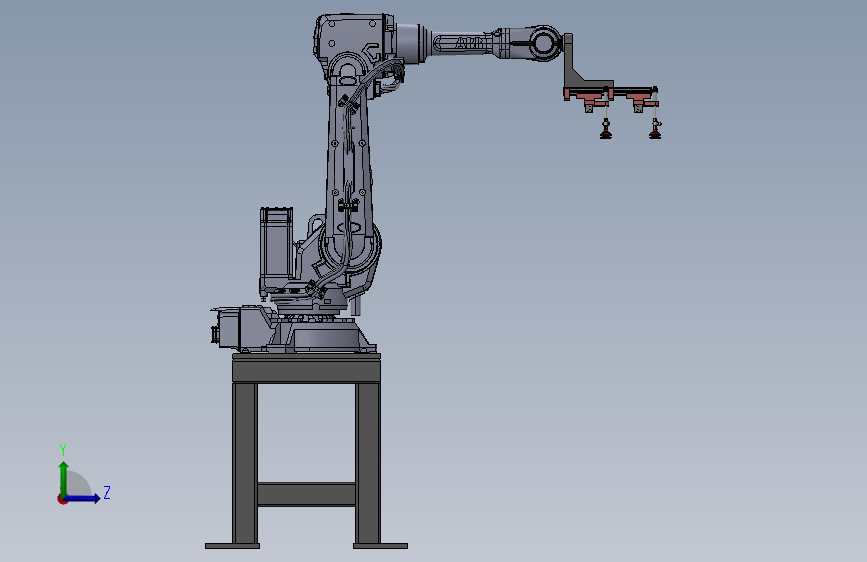ABB机器人IRB2600-20kg取料-- 1584904-50 左侧视图