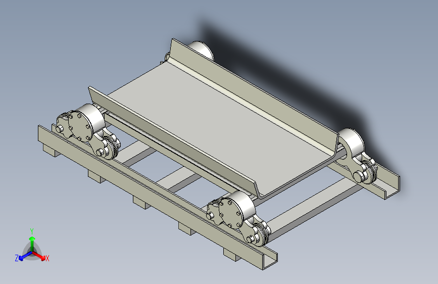 有轨装车机机行走机构设计分析(sw+cad+说明书)==133563==39