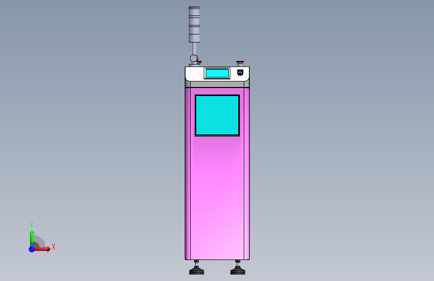 PCB平行移载机 正面视图