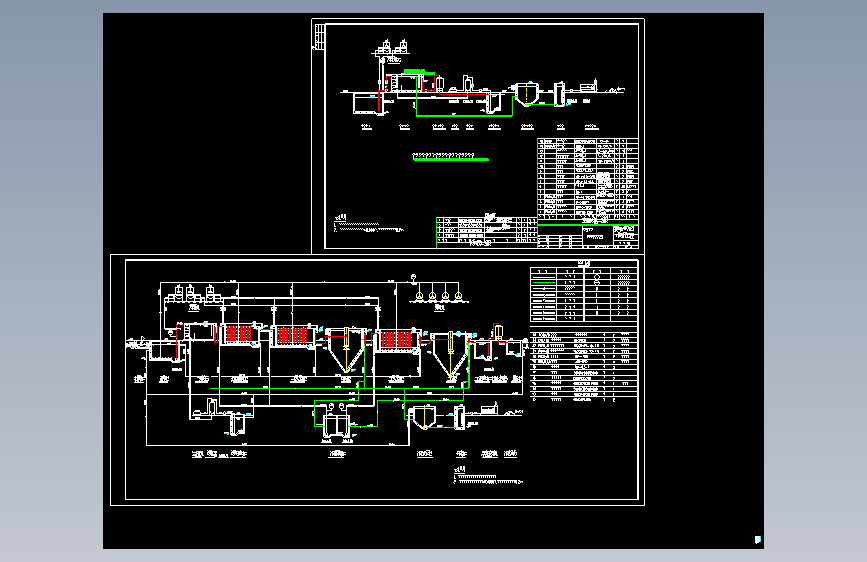 《水洗整厂净水处理工程设计图》
