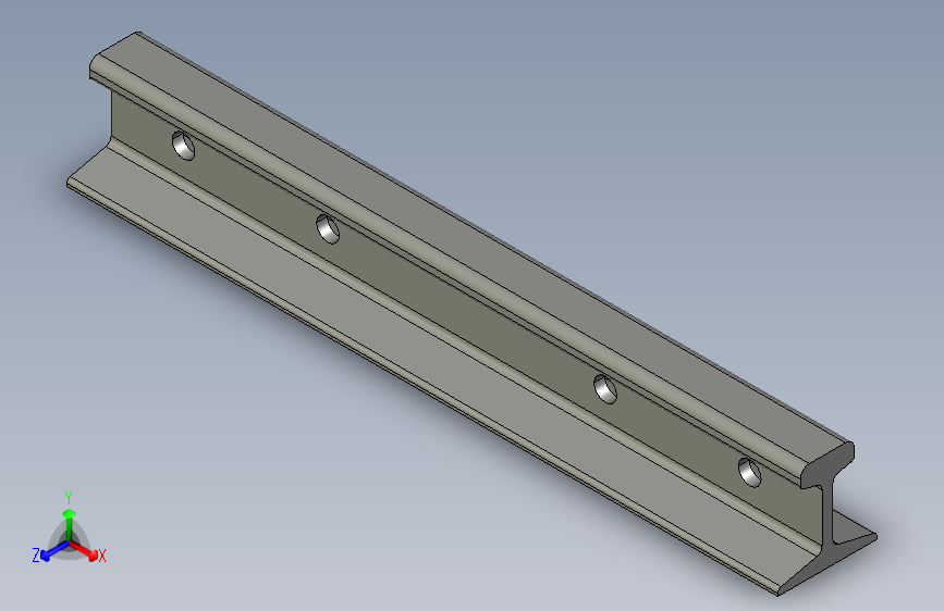 GB_T轨型轨道12X500