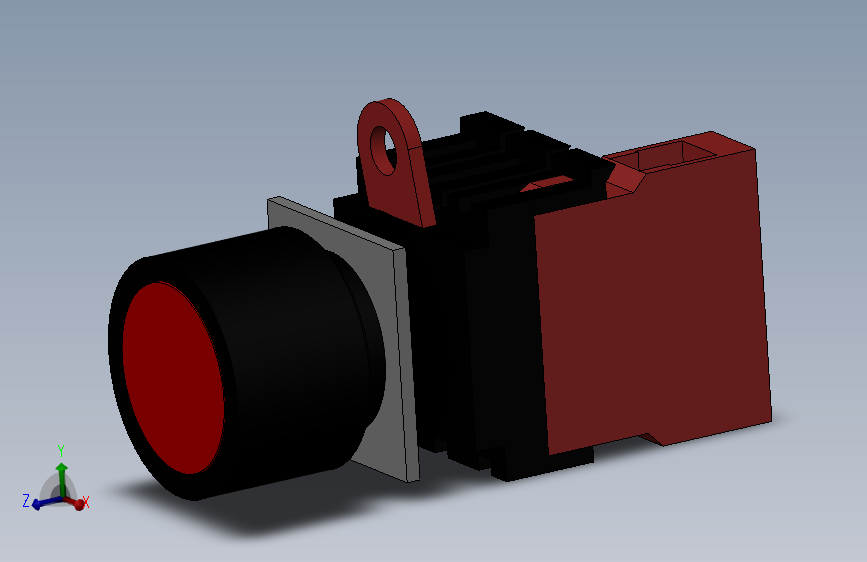 按钮开关 OMRON A22L-TR-24A-11M