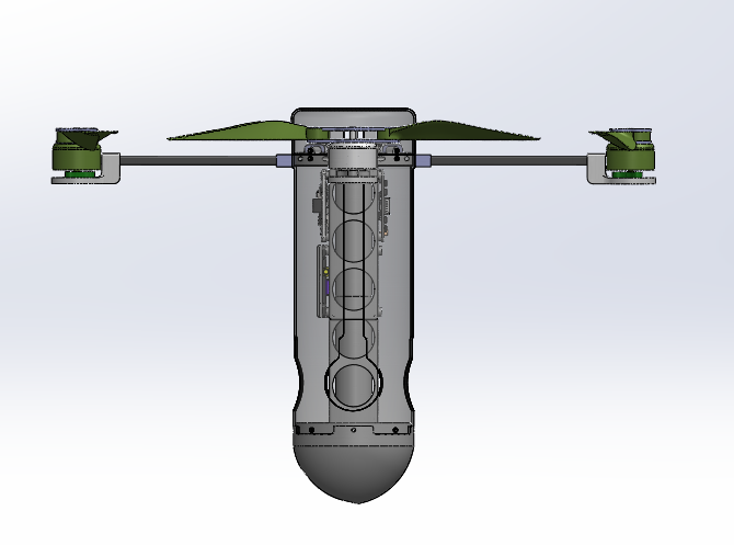 蜂鸟无人机装配体