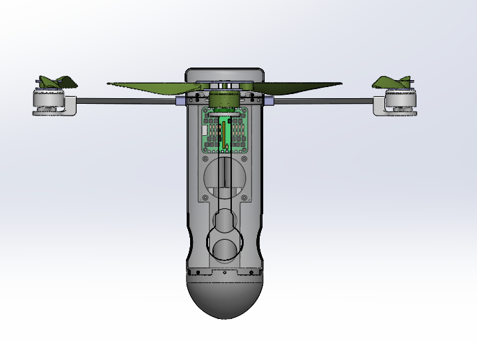 蜂鸟无人机装配体