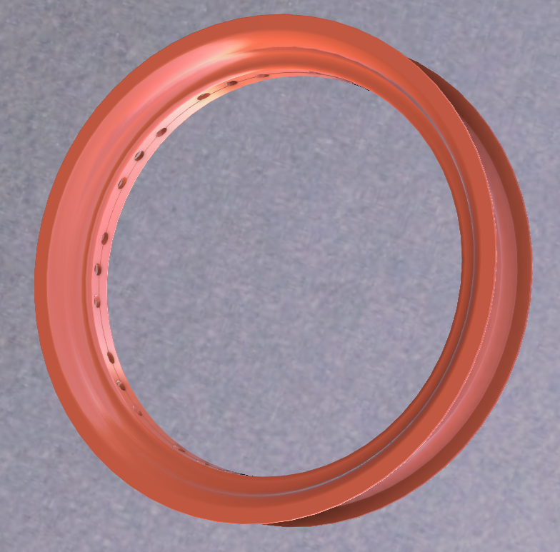 1931年福特车轮和轮胎模型-1_3比例