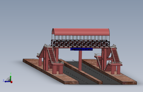 Foot+overbridge人行天桥