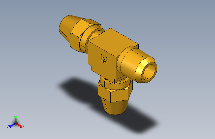 外螺纹三通VS271AB 4 4
