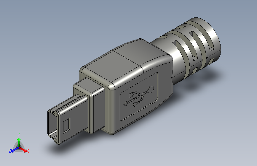 MINI-USB-B公头