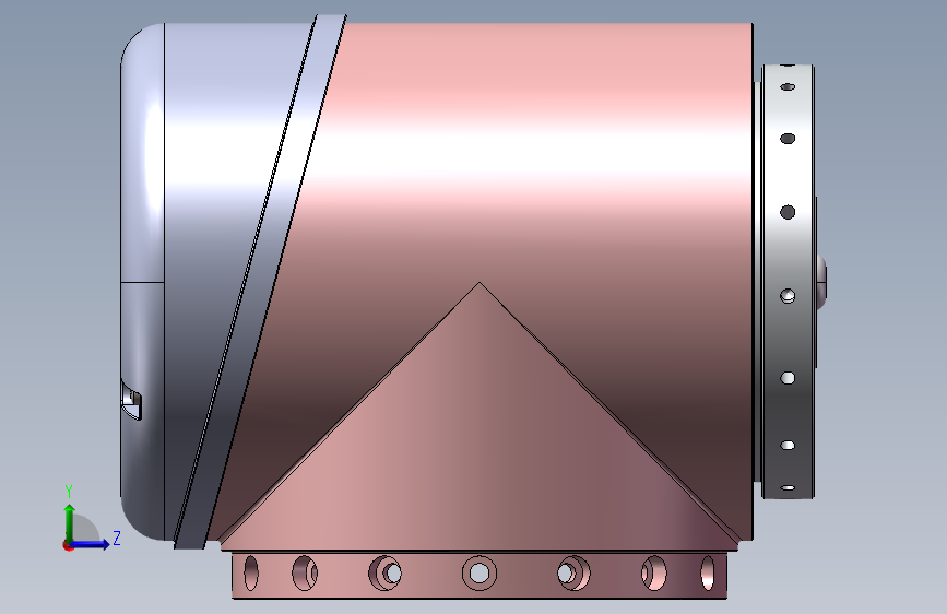 5套系列协作机器人关节模组solidworks建模==773961 左侧视图