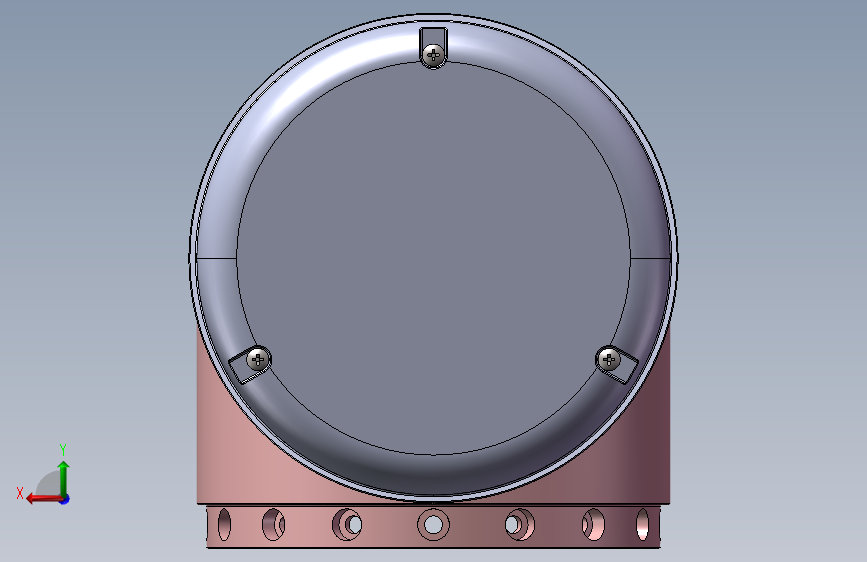 5套系列协作机器人关节模组solidworks建模==773961 背面视图