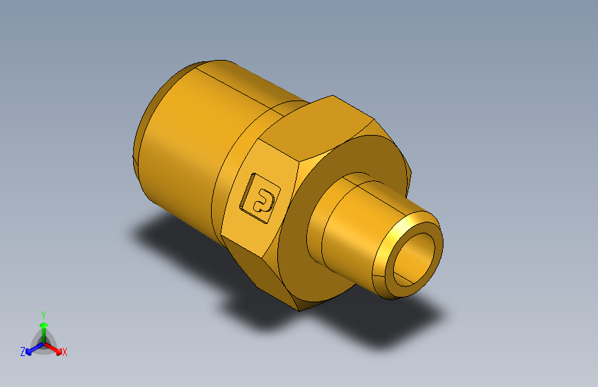 黄铜管螺纹接头Hex Nipple Reducers 216P-6-2
