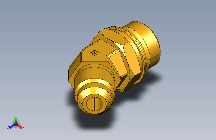 接头45Deg Flare Elbow to Metric Adaptor 159F-10-MI27