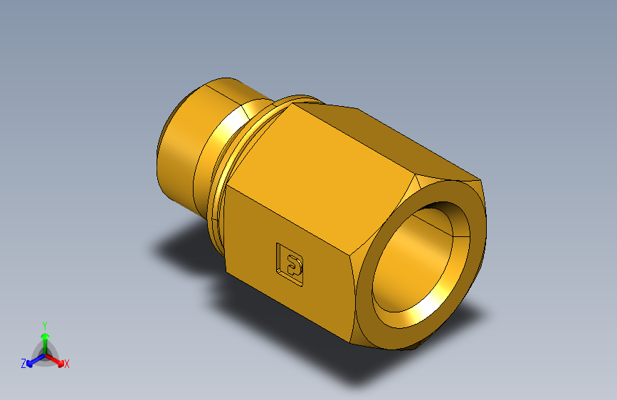 接头Pipe to Metric Adaptor 222P-4-MI14