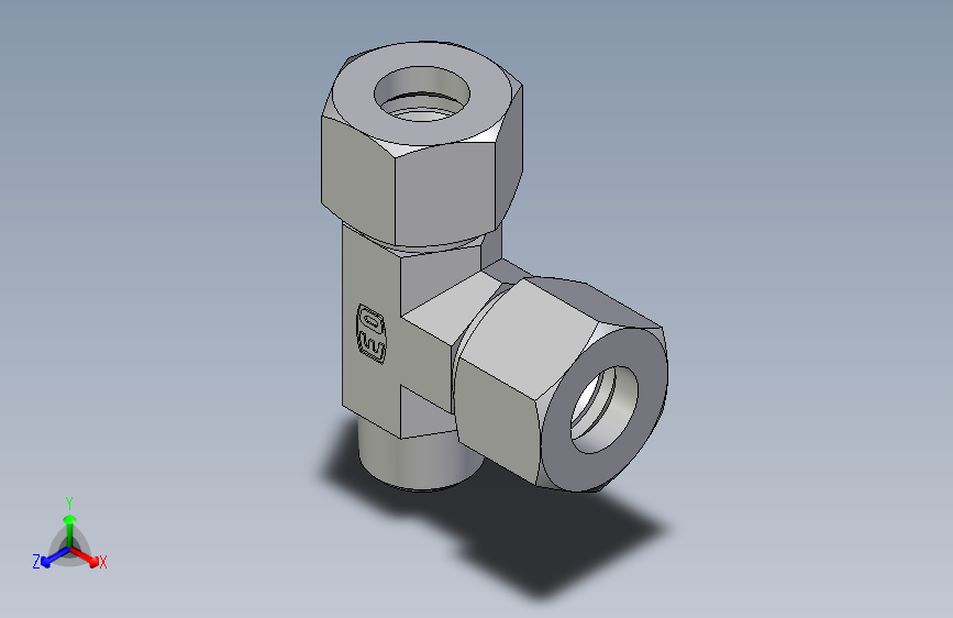 L外螺纹螺柱弯头LE16SRCF