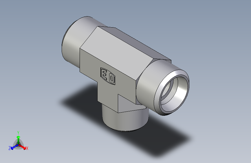外螺纹螺柱跑步T恤TE16SM71X