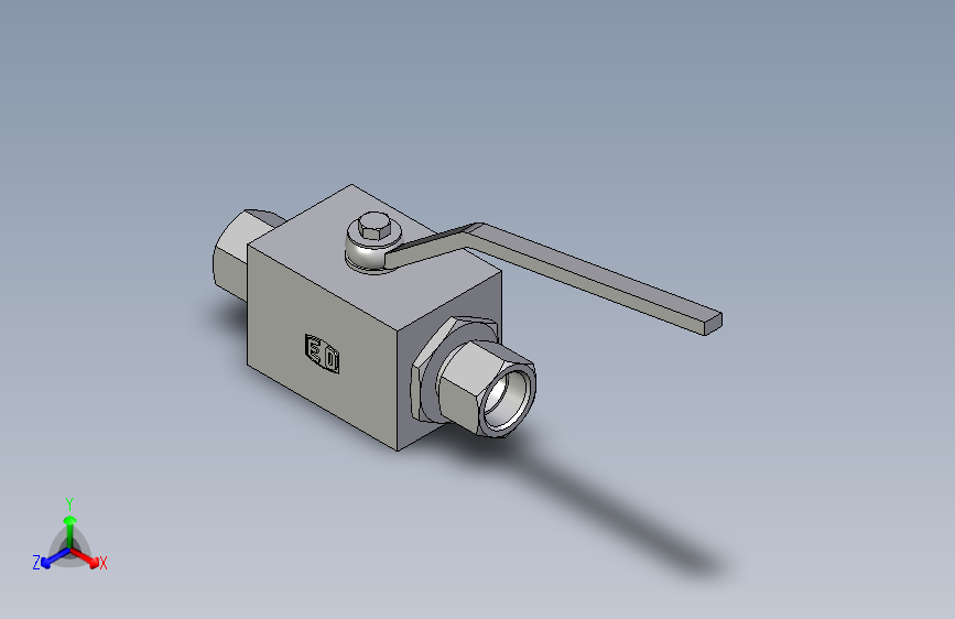 EO标准液压接头 2通不锈钢球阀KH12L71