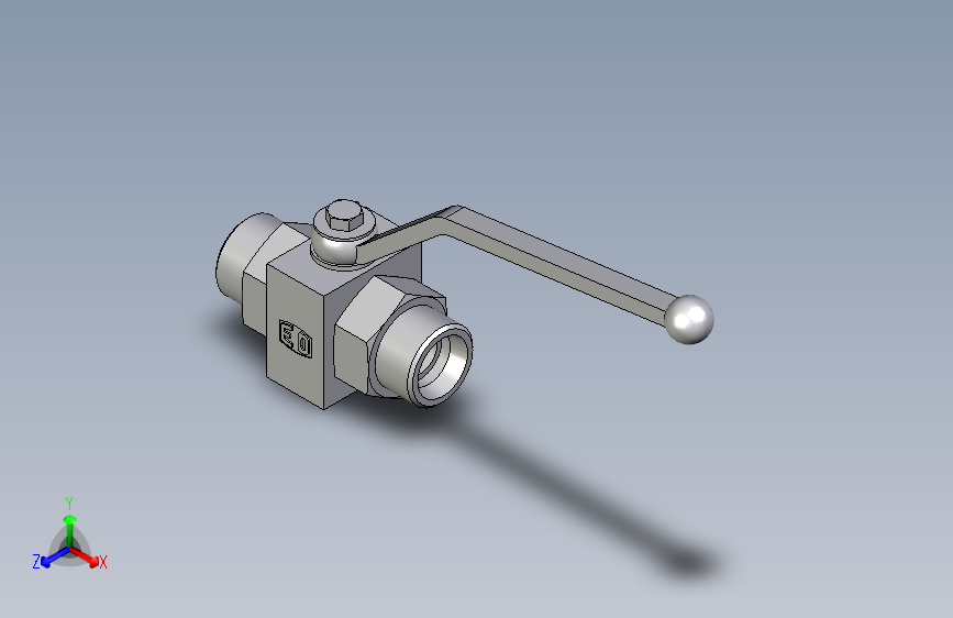 EO标准液压接头二通球阀钢制KH20SX