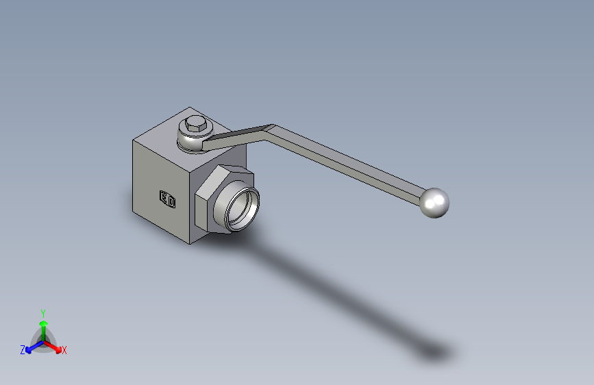 EO标准液压接头二通球阀钢制KH35LX
