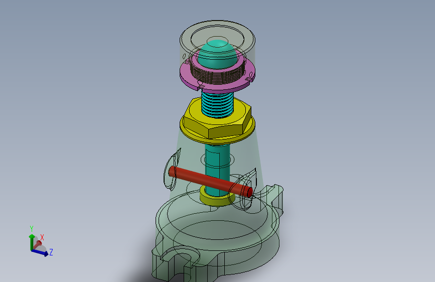 可调节限位器可调节支座3D图纸+Solidworks设计
