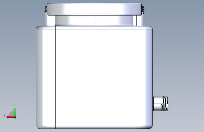 描有几何形状的汽车扬声器 背面视图