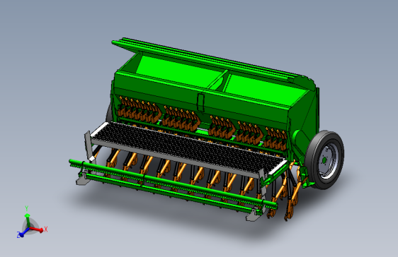 油菜排种器(sw+cad+说明书)