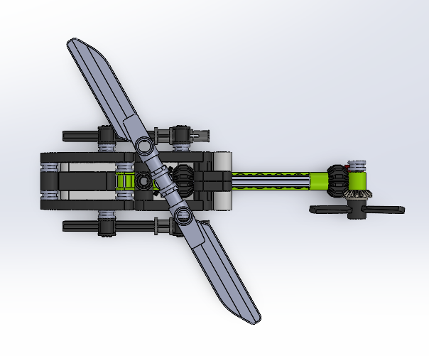 乐高直升机模型