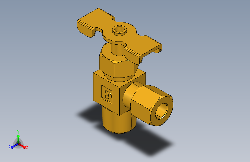 阀门Angle Needle Valve NV104C-4-4