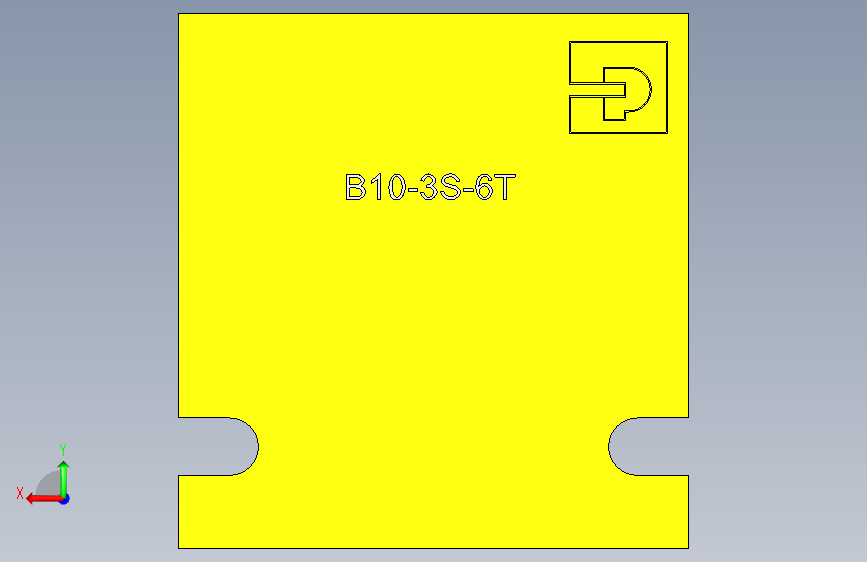 阀门B10-3S-6T.ipt 背面视图
