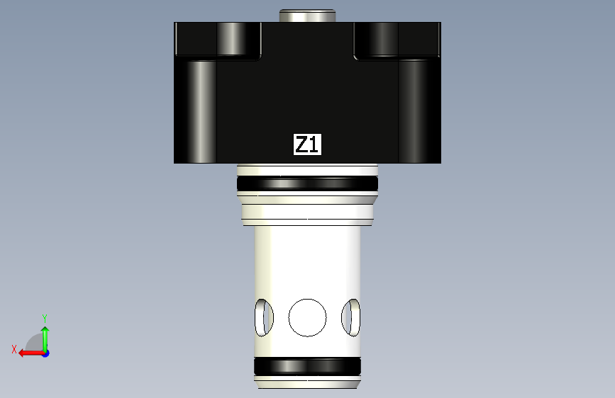 阀门C1DB_25 背面视图