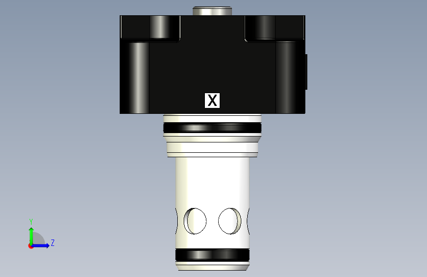 阀门C1DB_25 左侧视图