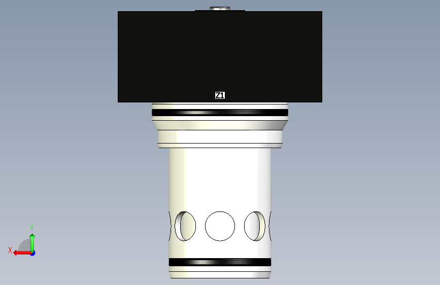 阀门C1DB_63 背面视图