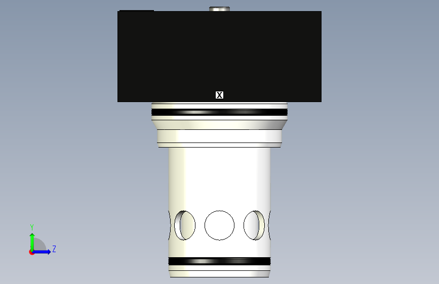 阀门C1DB_63 左侧视图