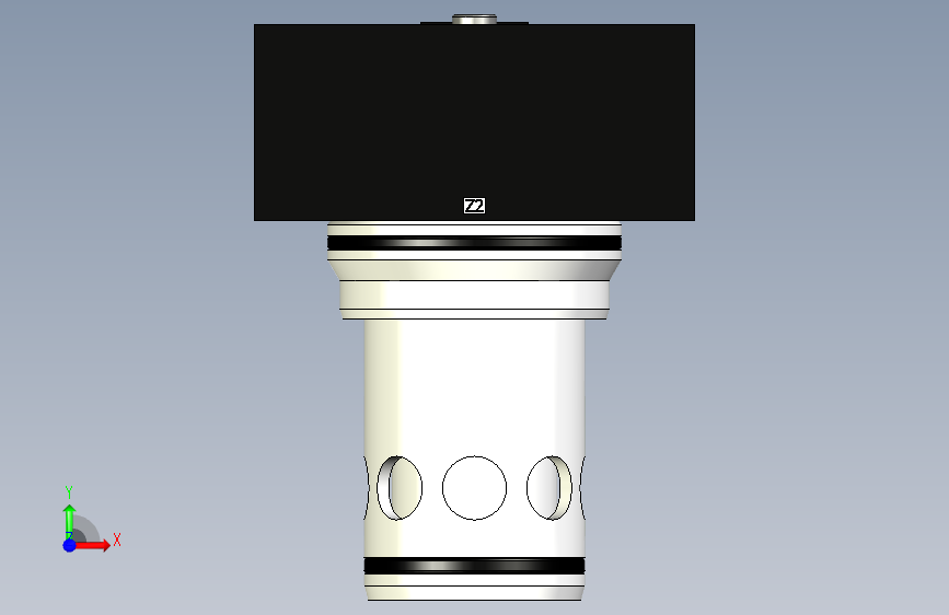 阀门C1DB_63 正面视图