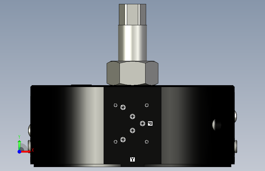 阀门C100HN 正面视图