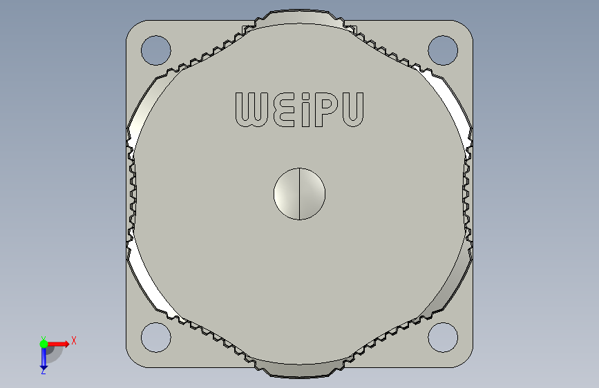 威浦连接器WY40K26Z_STEP_模型图纸下载 – 懒石网