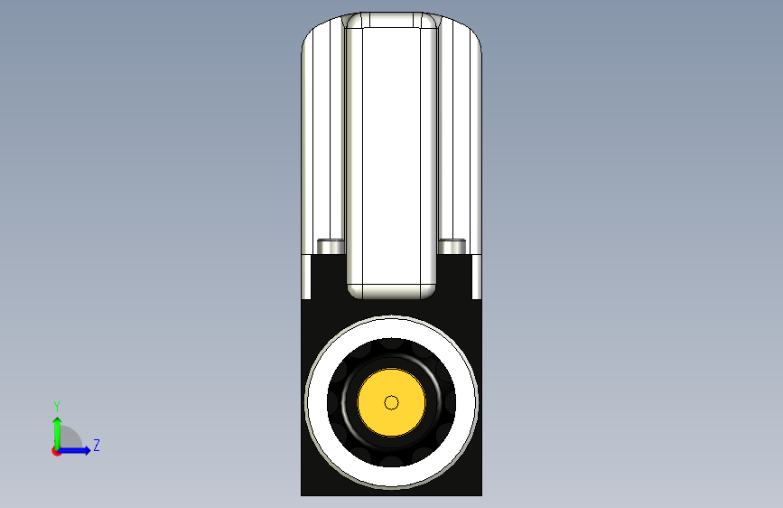 阀门D1FV_K_OBE 左侧视图
