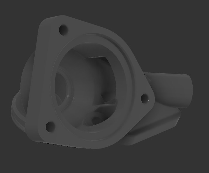 低调恒温器外壳