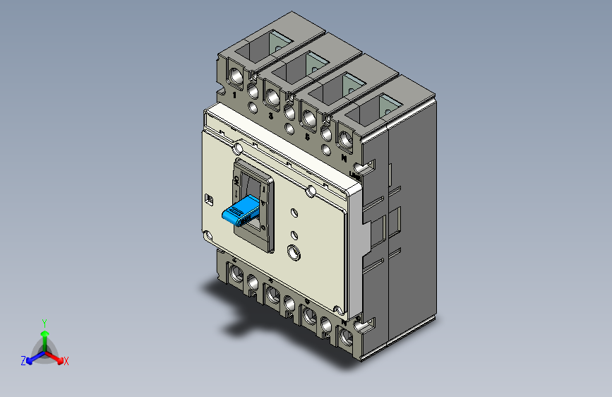 正泰断路器NXMLE-160S_4300A 125A A