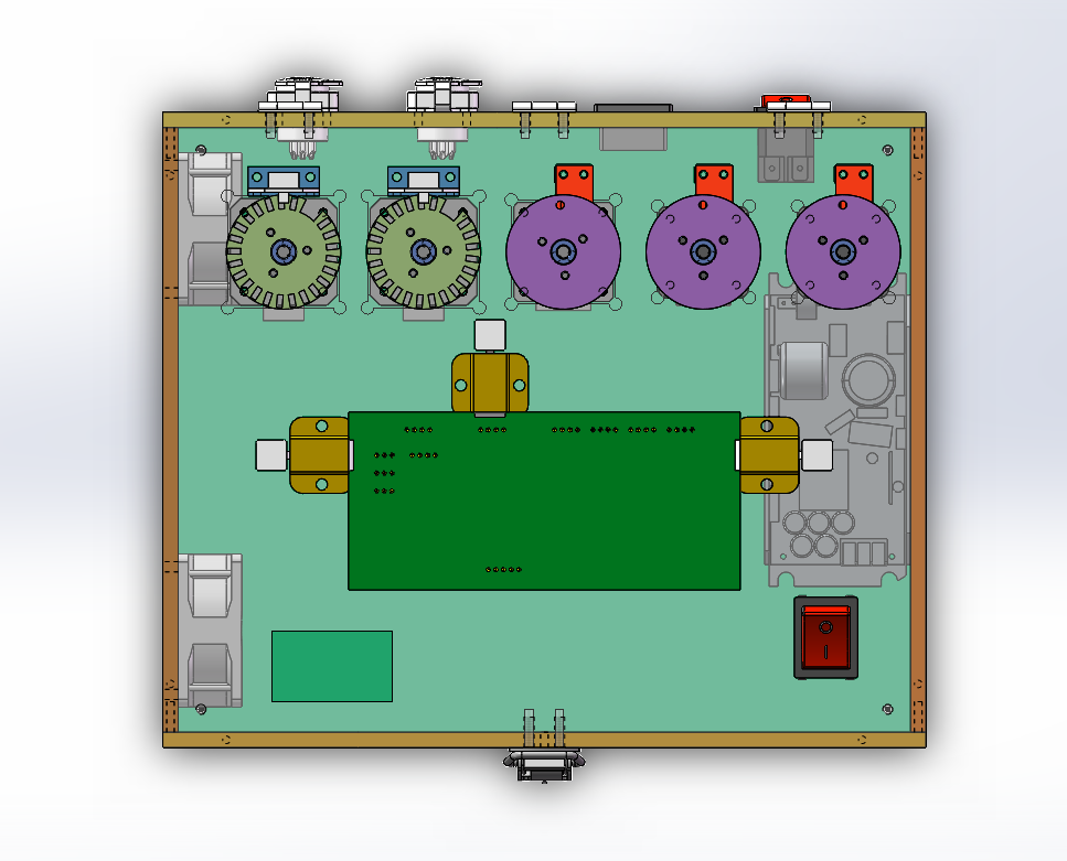 电机显示器风扇线路板测试工装