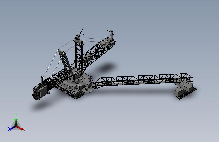 桶形挖掘机，“ Bagger 288”