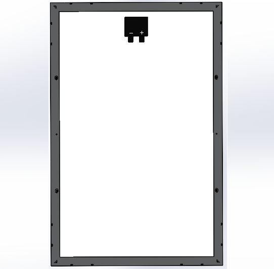 环保100W太阳能电池板