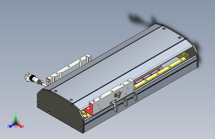 单动子-直线电机模组BCJ58-MEL23-116-P2-D1-X280-A-RA