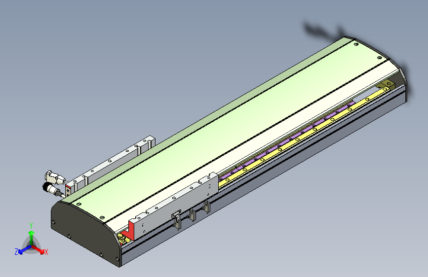 单动子-直线电机模组BCJ59-MEL23-116-P3-D1-X600-A-RA