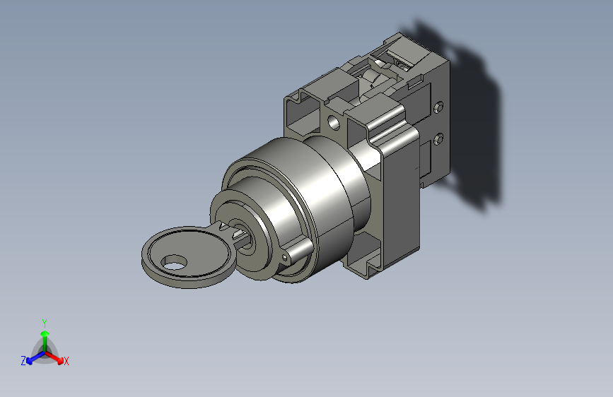 平头按钮开关XB2BG21C