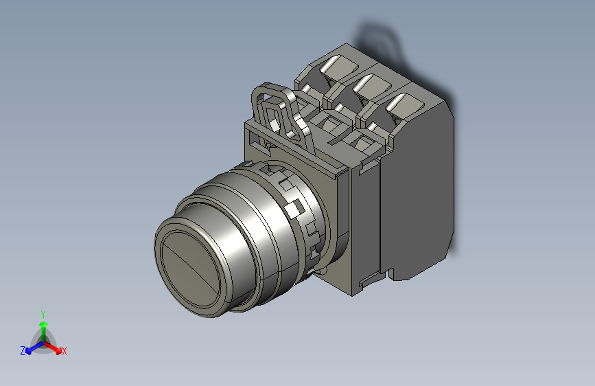 旋钮开关按钮开关YW1L-A2E11QM3Y