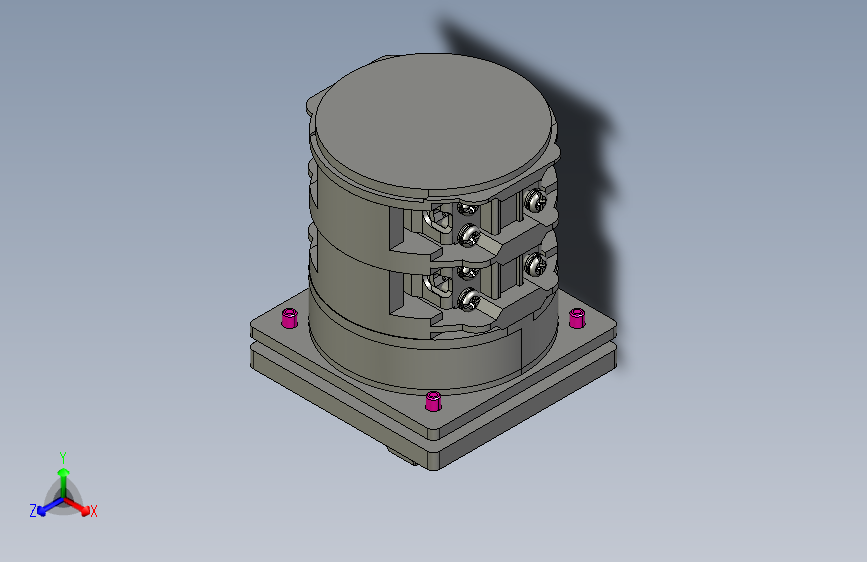 LW32-125_2万能转换开关三维模型202102