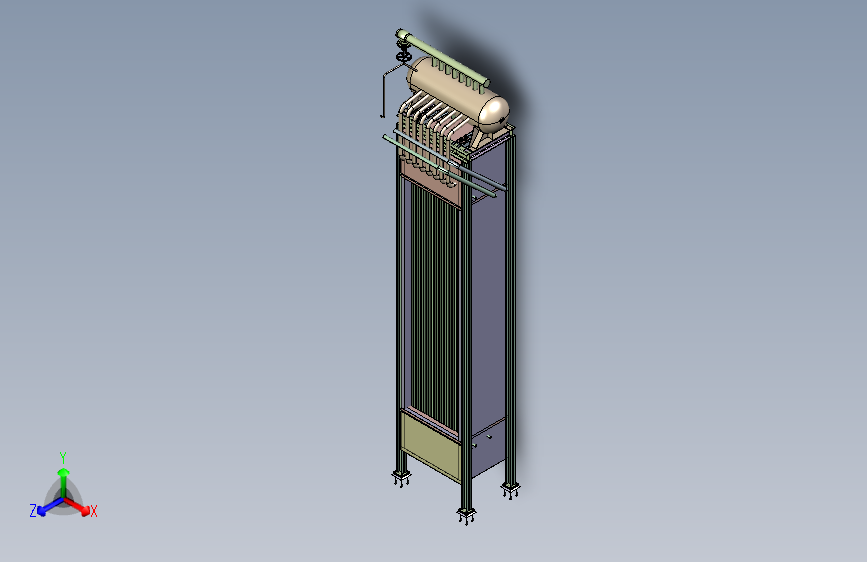余热回收蒸汽发生器 (HRSG)-预热器2